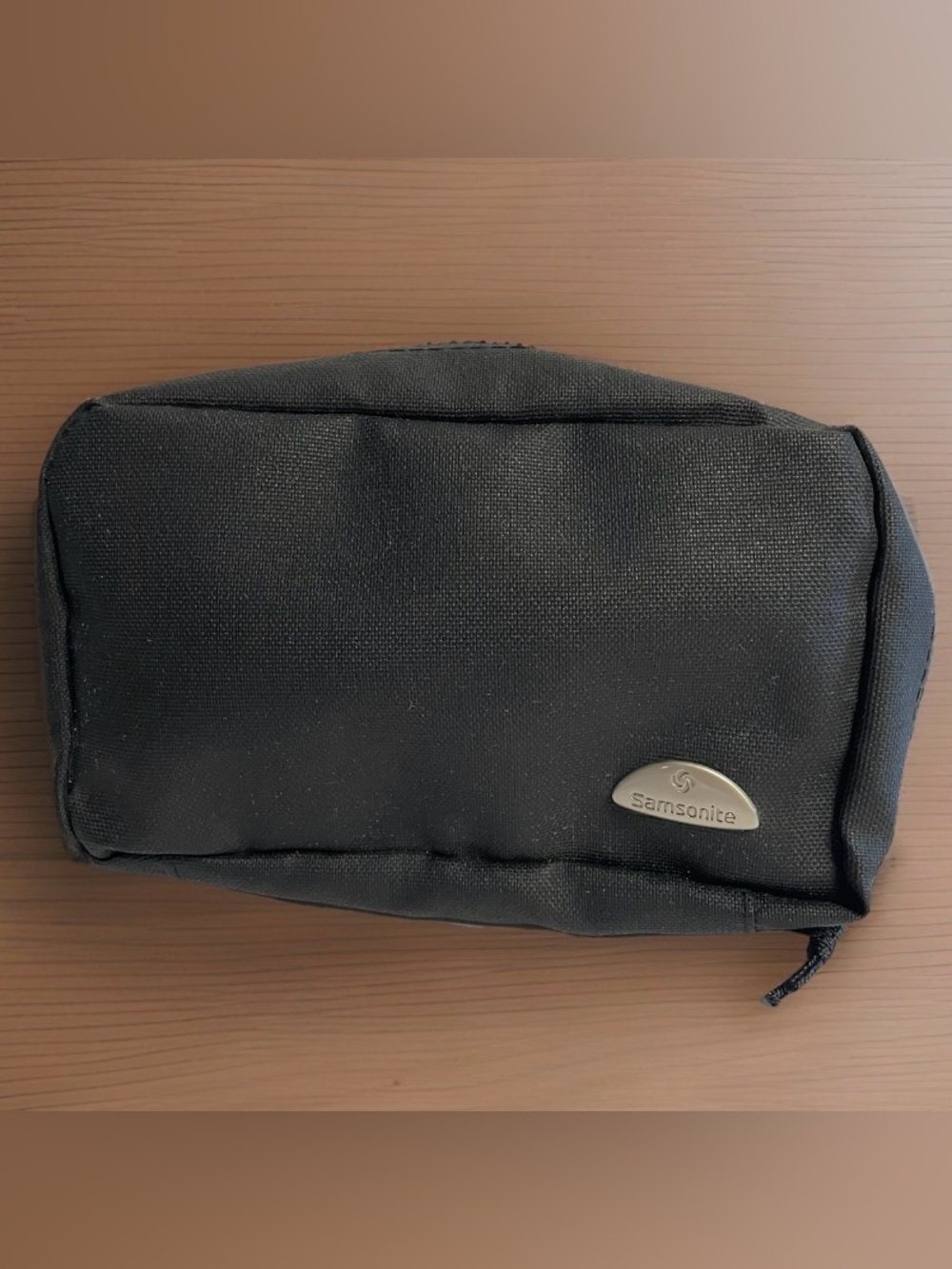 Samsonite Black Mini Hanging Travel Toiletry Organizer Bag